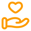 Hand heart